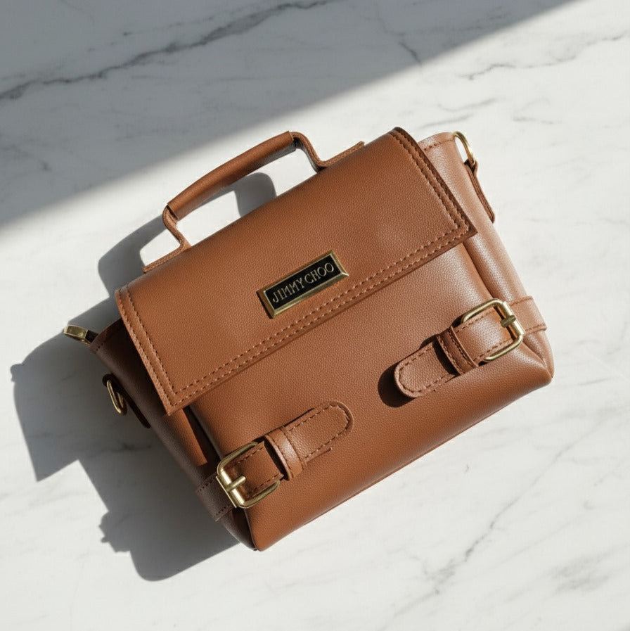 Chestnut Charm Crossbody Handbag – Jimmy Choo Inspired