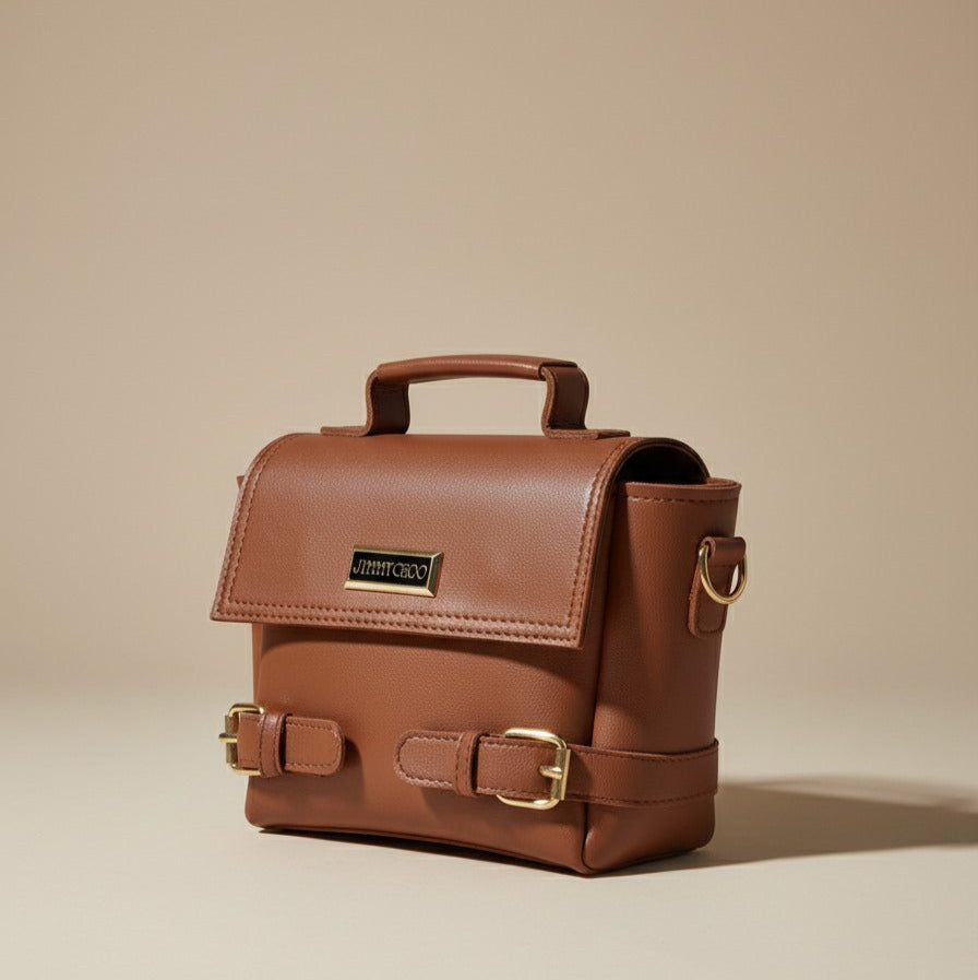 Chestnut Charm Crossbody Handbag – Jimmy Choo Inspired