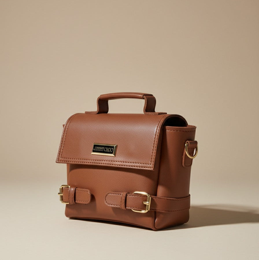 Chestnut Charm Crossbody Handbag – Jimmy Choo Inspired